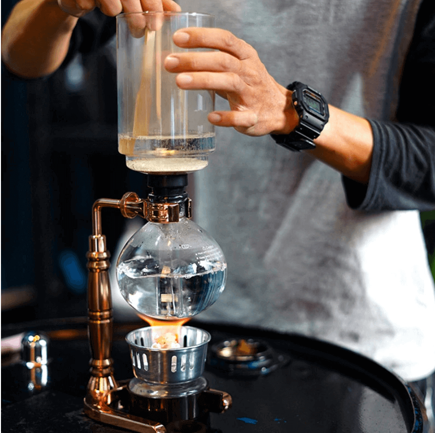 Elegant Glass Siphon Coffee Maker - Image 0