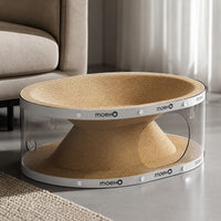 Window Seat Transparent Tunnel Cat Scratcher Lounge Bed - Image 6