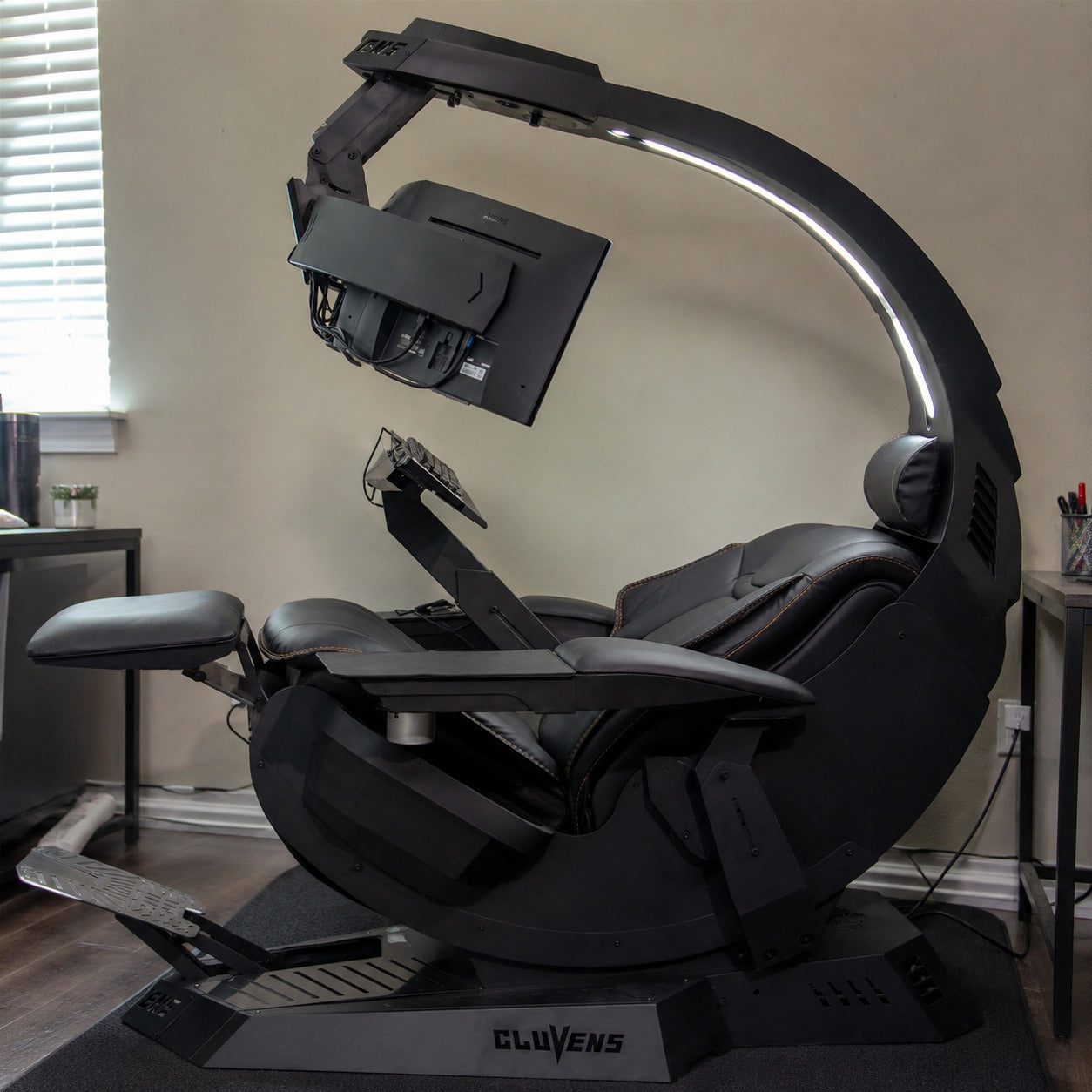 Supernova Zero-Gravity Futuristic Cockpit Gaming Workstation - Image 7