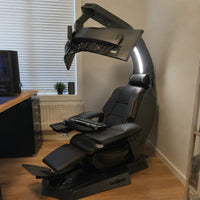 Supernova Zero-Gravity Futuristic Cockpit Gaming Workstation - Image 5