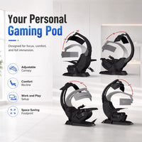 Supernova Zero-Gravity Futuristic Cockpit Gaming Workstation - Image 3