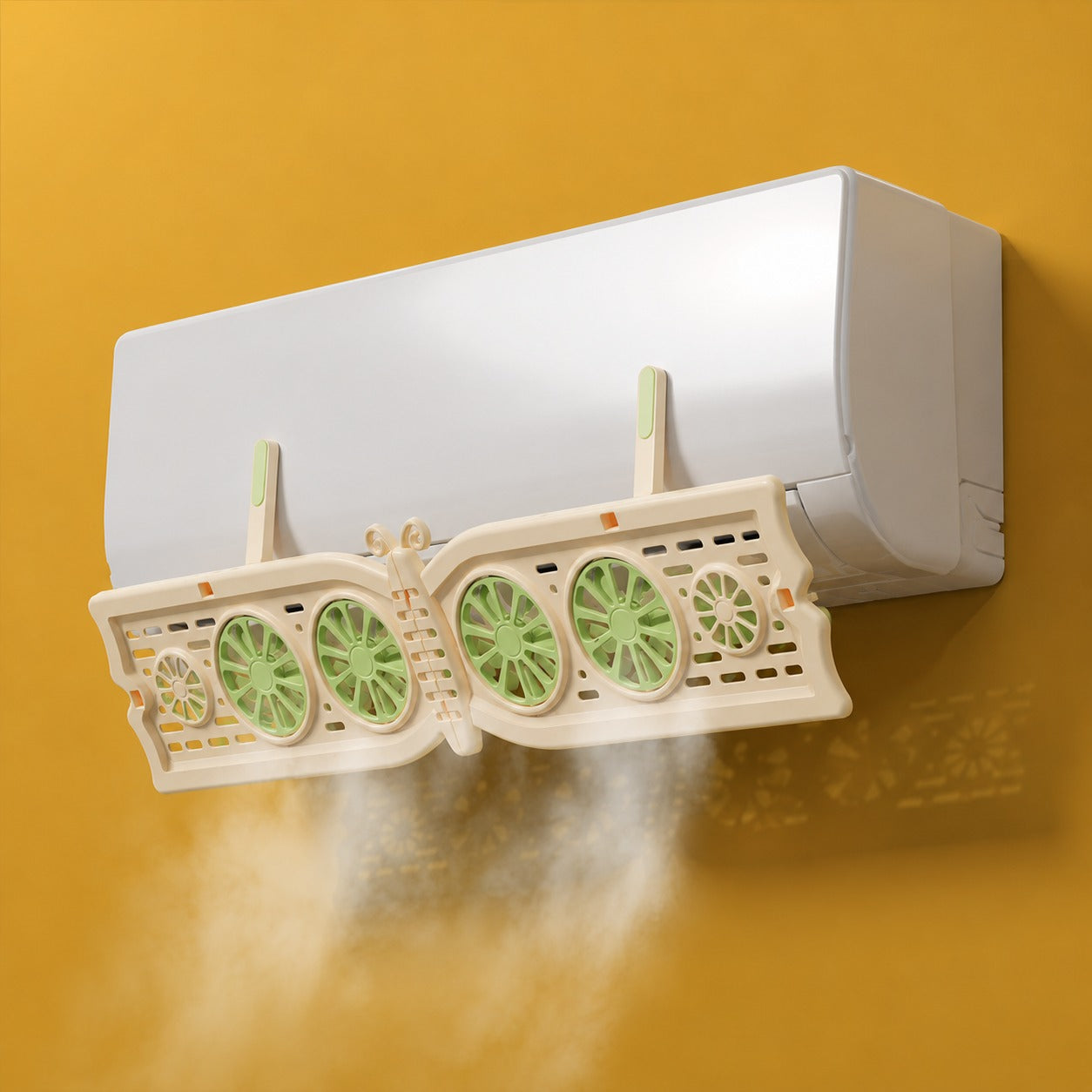 Butterfly Adjustable Air Conditioner Wind Deflector Shield - Image 0