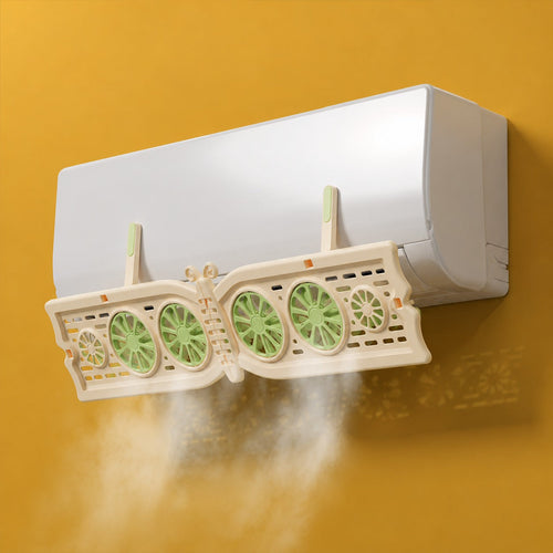 Butterfly Adjustable Air Conditioner Wind Deflector Shield - Image 0