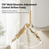 Butterfly Adjustable Air Conditioner Wind Deflector Shield - Image 6