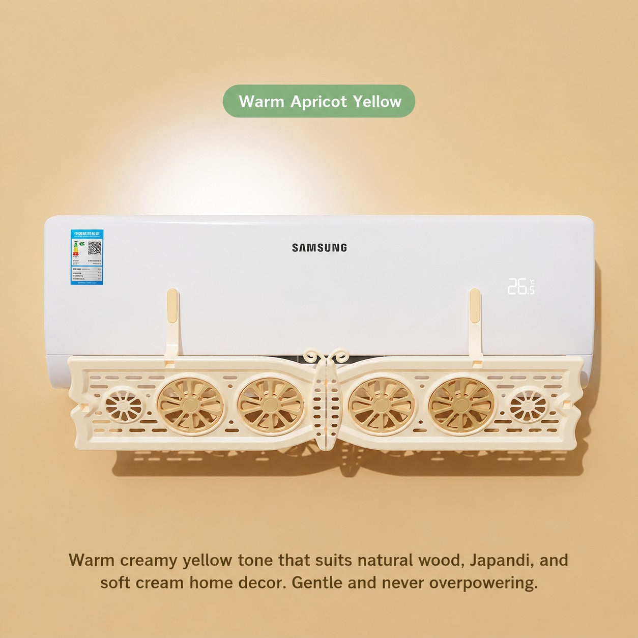 Butterfly Adjustable Air Conditioner Wind Deflector Shield - Image 8