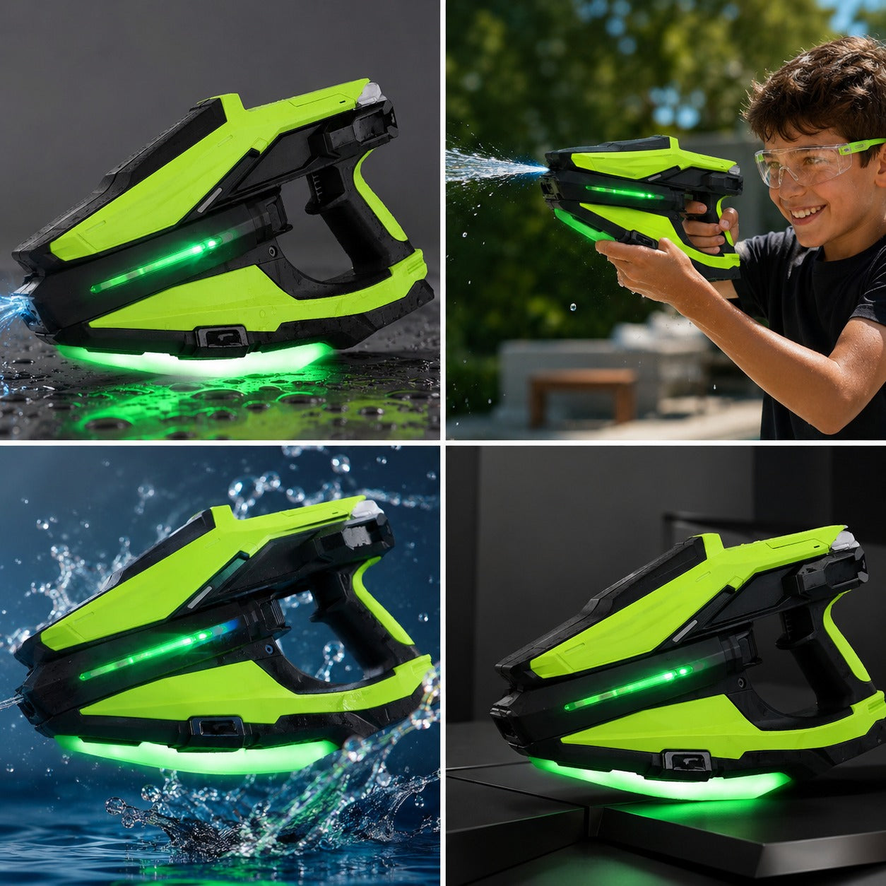 Surgeblaster Futuristic Rapid-Fire Electric Water Cannon Toy - Image 11