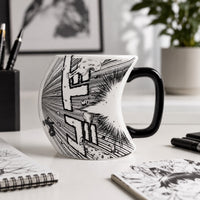 Shockwave Art Manga Coffee Mug
