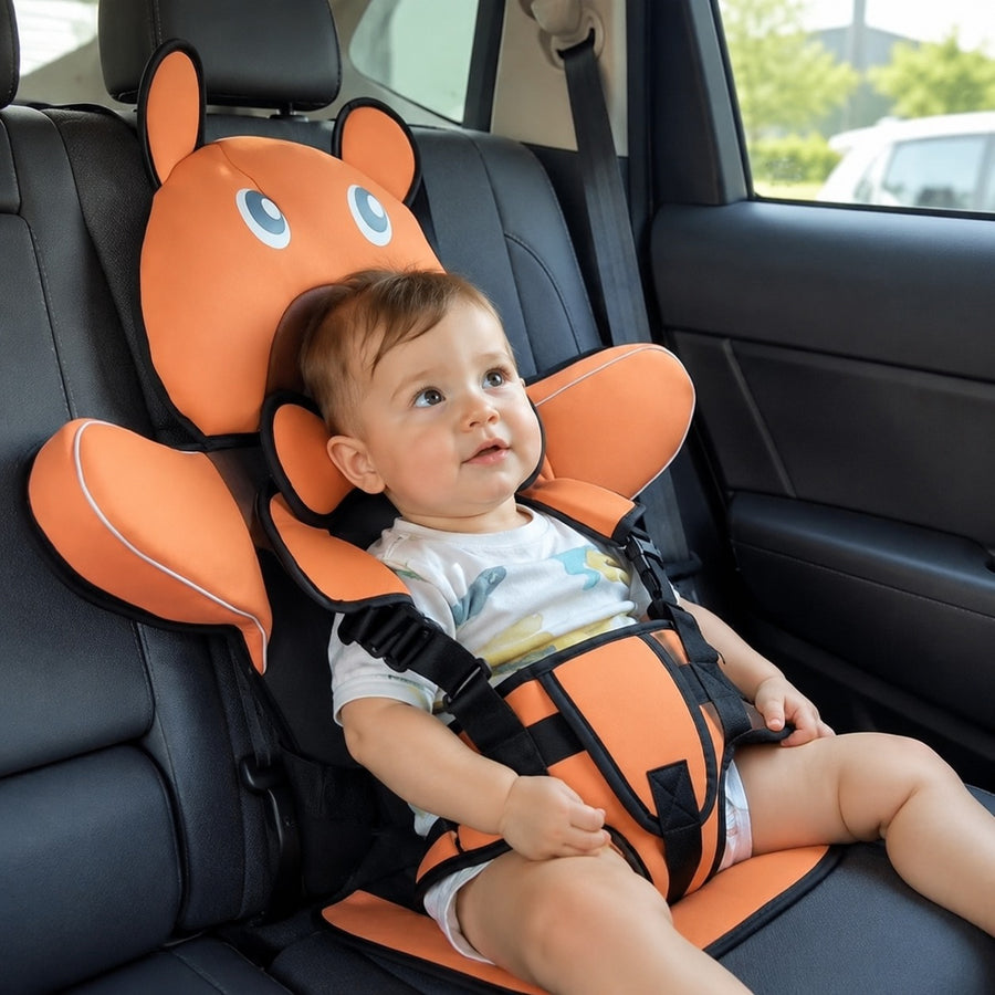 Portable Cartoon Baby Safety Car Seat