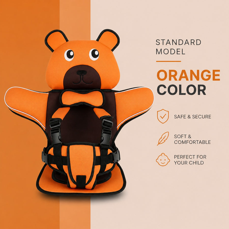 Portable Cartoon Baby Safety Car Seat