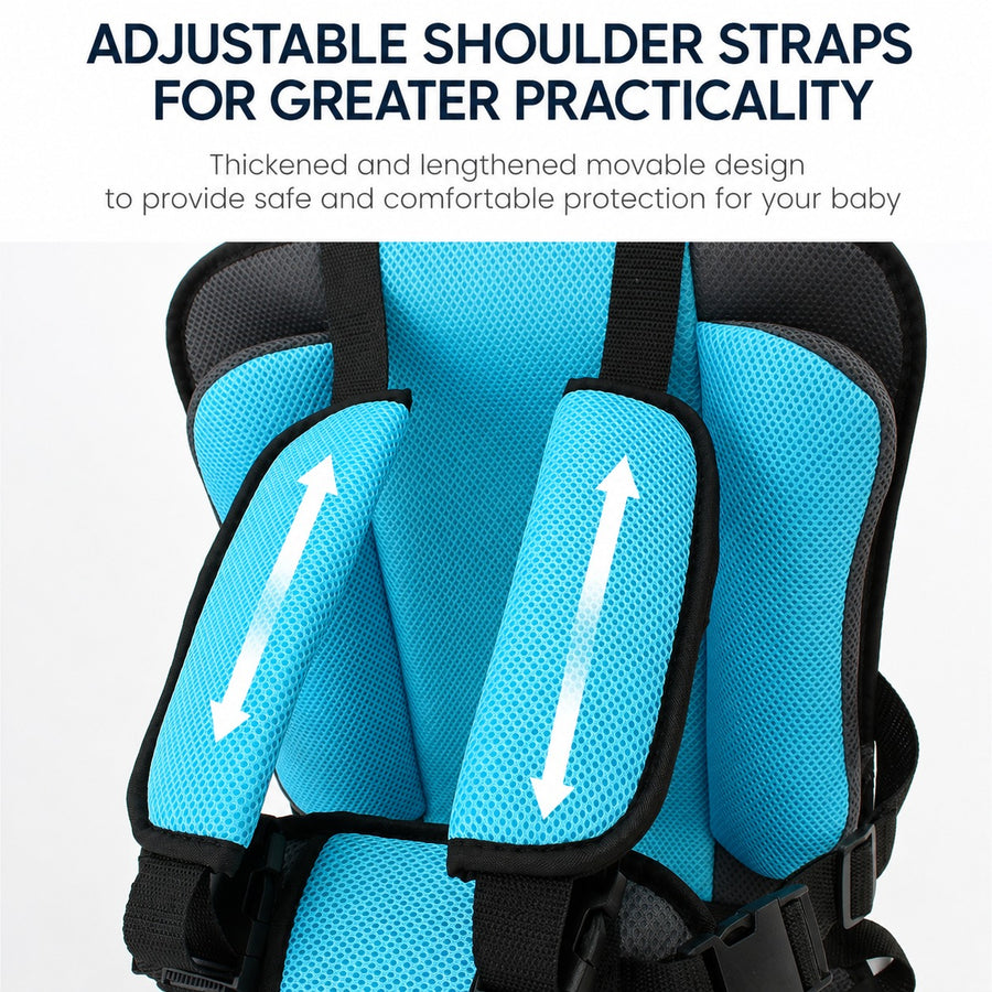 Portable Cartoon Baby Safety Car Seat