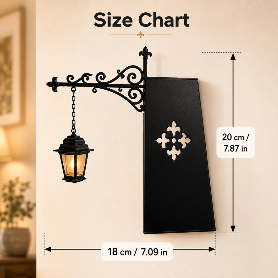Ink & Glow Vintage Bookshelf Lantern Light