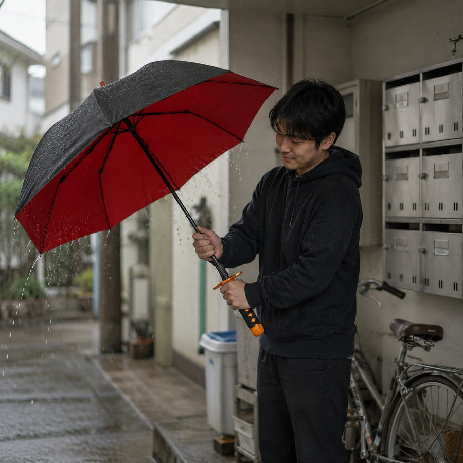 Shadow Blade Samurai Katana Handle Umbrella