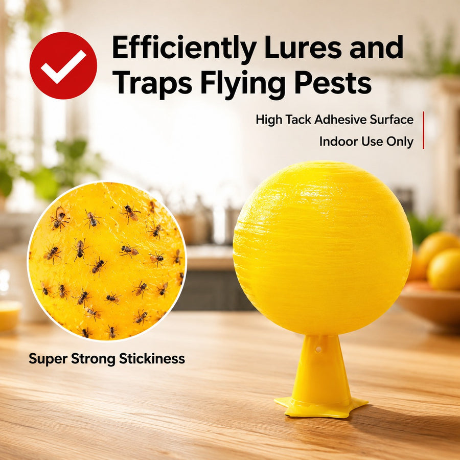 Buzz Stop Sticky Fly Trap Orb