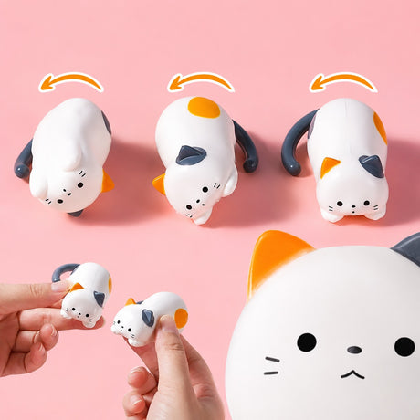 Catch Me Playful Rolling Interactive Cat