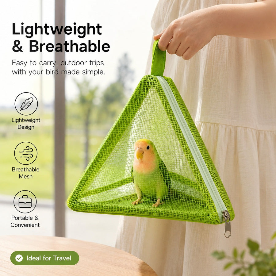 Sky Nest Breathable Bird Travel Carrier