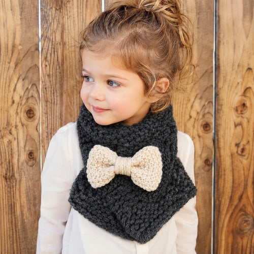 Cute Warm Crochet Scarf for Baby