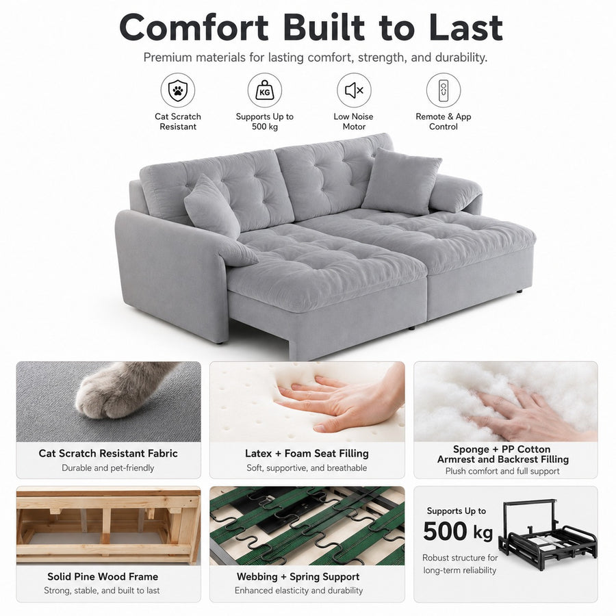Night Shift Expandable Electric Sofa Bed