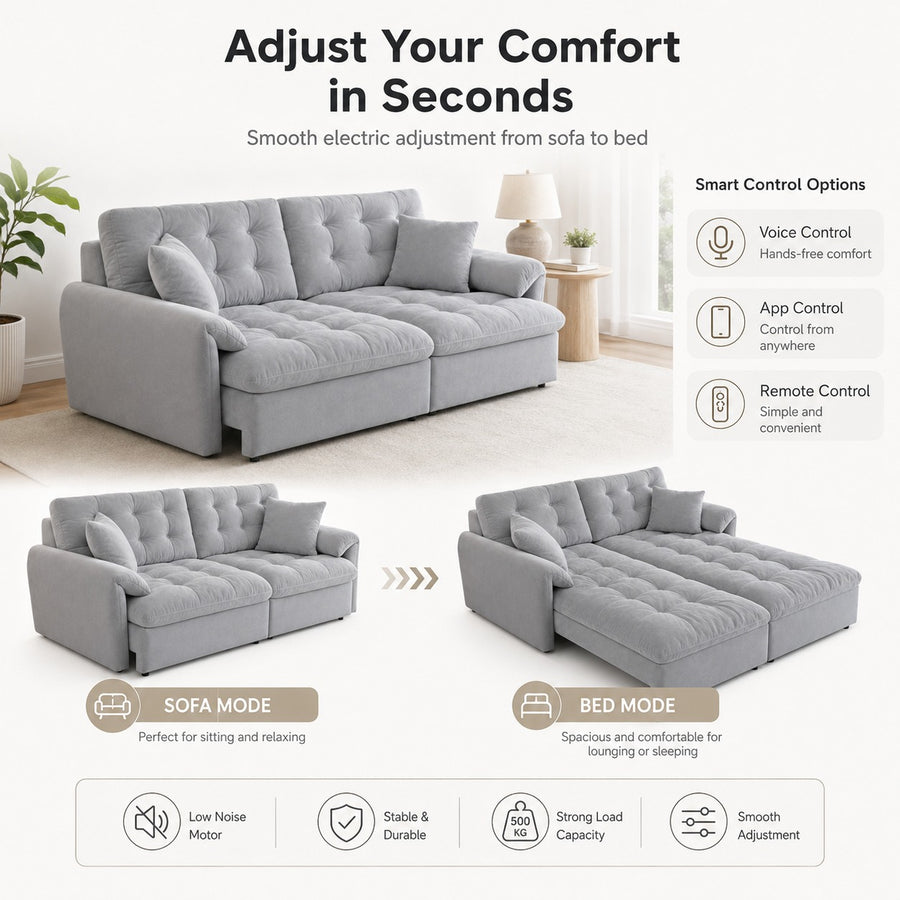 Night Shift Expandable Electric Sofa Bed
