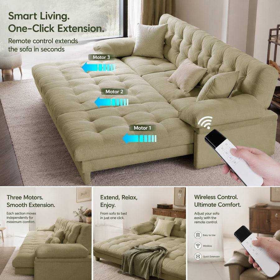 Night Shift Expandable Electric Sofa Bed