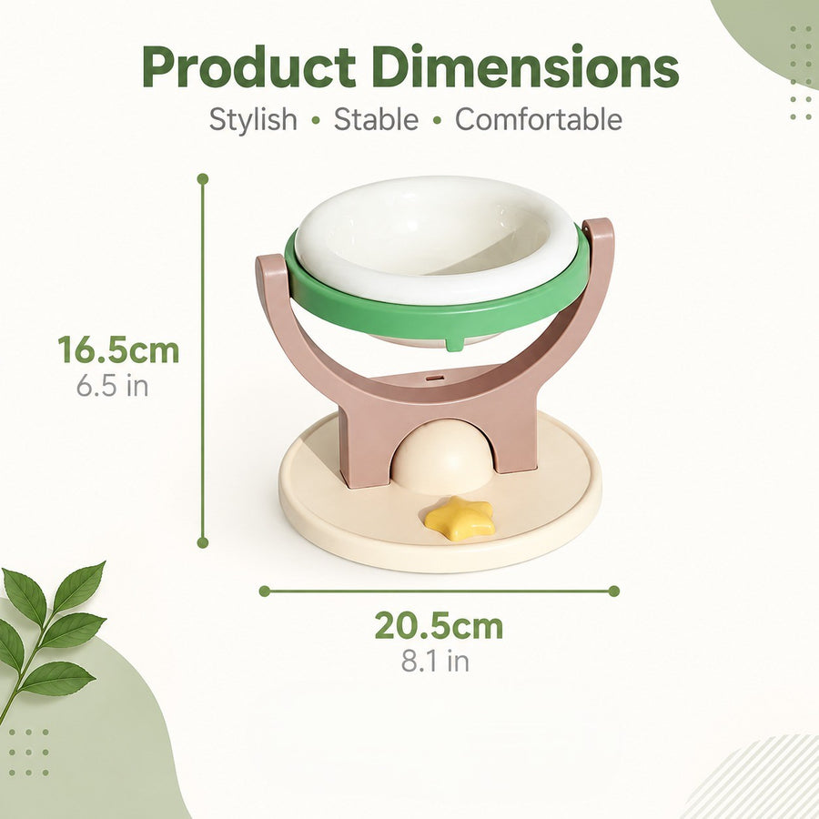 Fresh Bite Elevated Pet Bowl