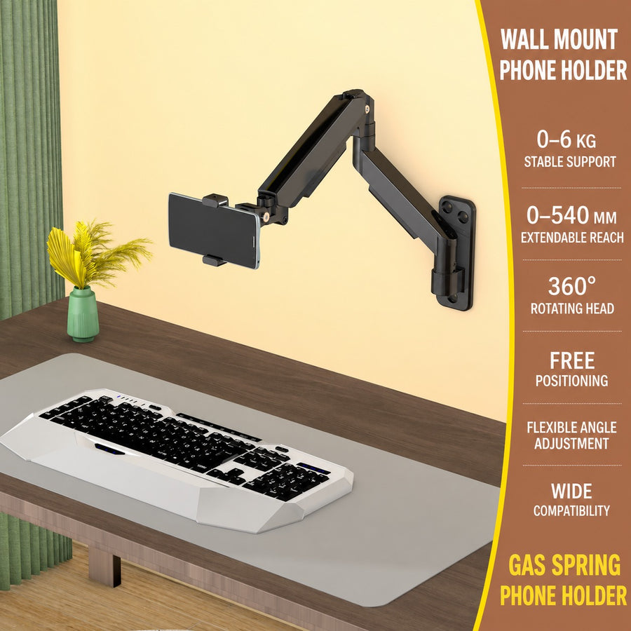 Roboarm Adjustable Magnetic Tablet Phone Holder