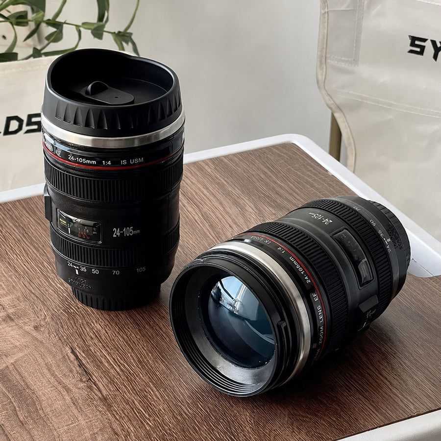Zoom In Camera Lens Ceramic Coffee Mug