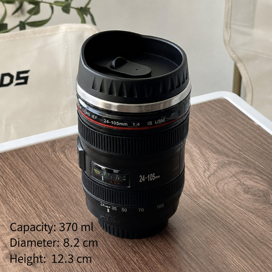Zoom In Camera Lens Ceramic Coffee Mug