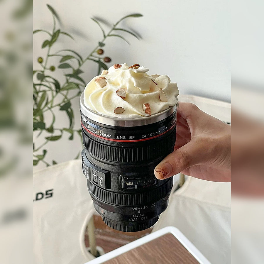 Zoom In Camera Lens Ceramic Coffee Mug