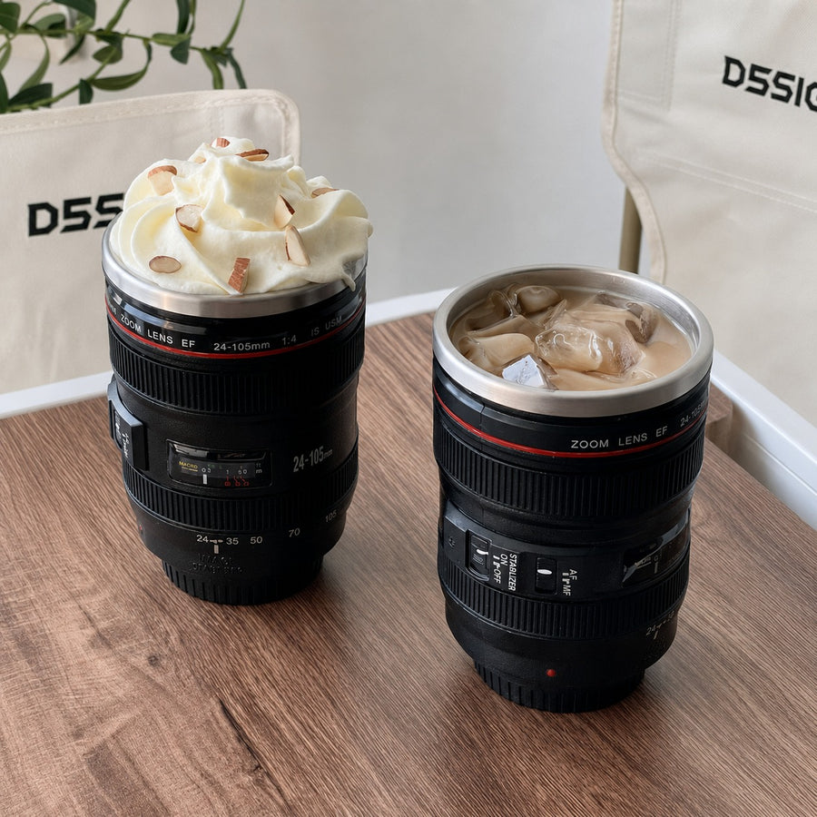 Zoom In Camera Lens Ceramic Coffee Mug