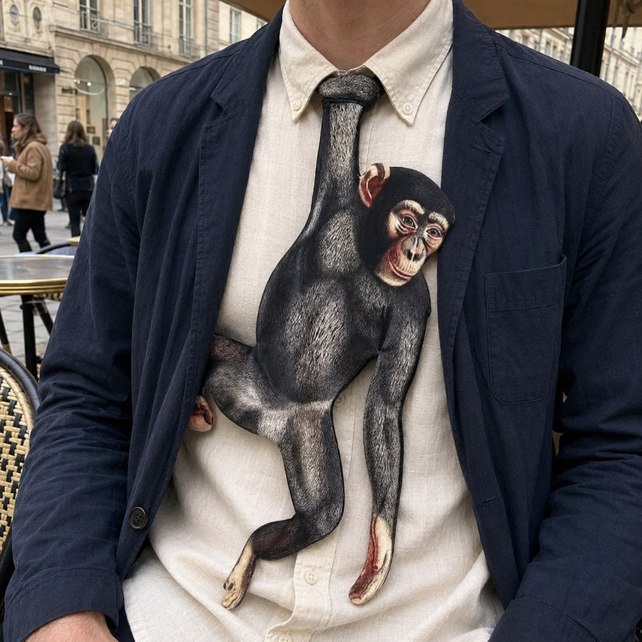 Beast Mode Animal Novelty Necktie