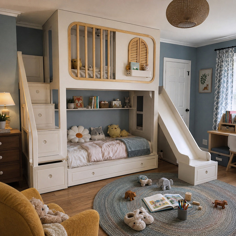 Dream Loft Kids Storage Bunk Bed
