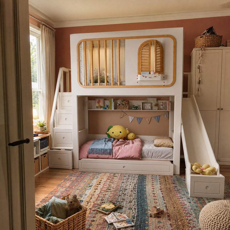 Dream Loft Kids Storage Bunk Bed