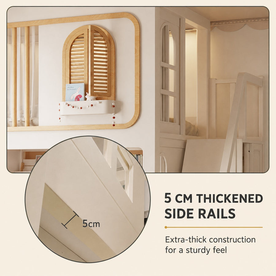 Dream Loft Kids Storage Bunk Bed