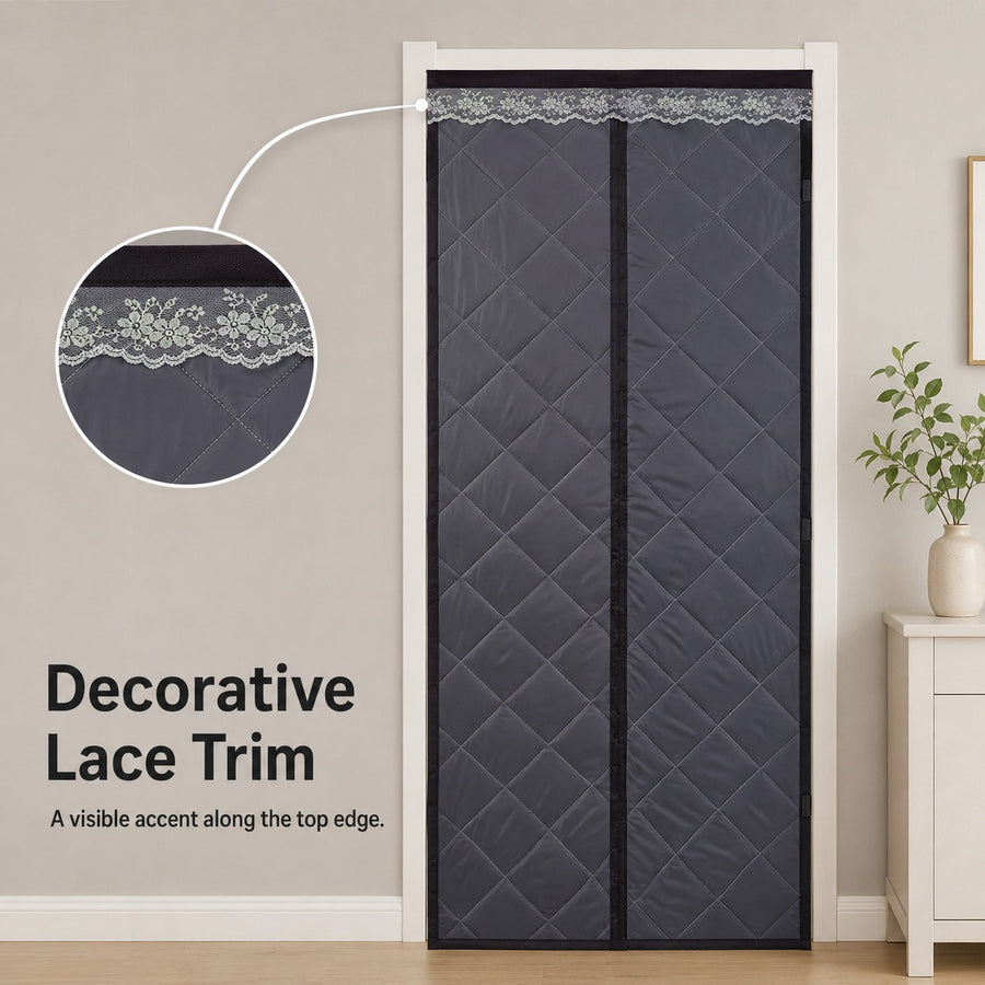 Windproof Magnetic Sound Insulation Door Curtain