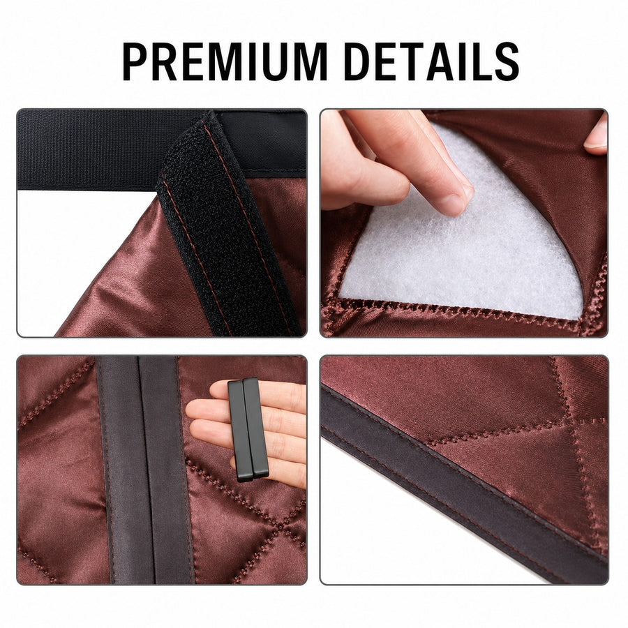 Windproof Magnetic Sound Insulation Door Curtain