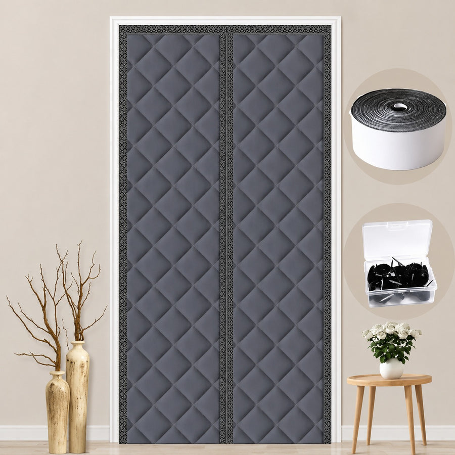 Windproof Magnetic Sound Insulation Door Curtain