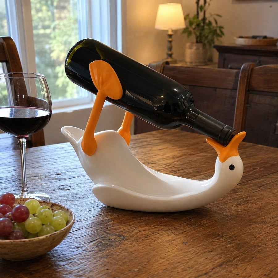 Tipsy Goose Wine Holder