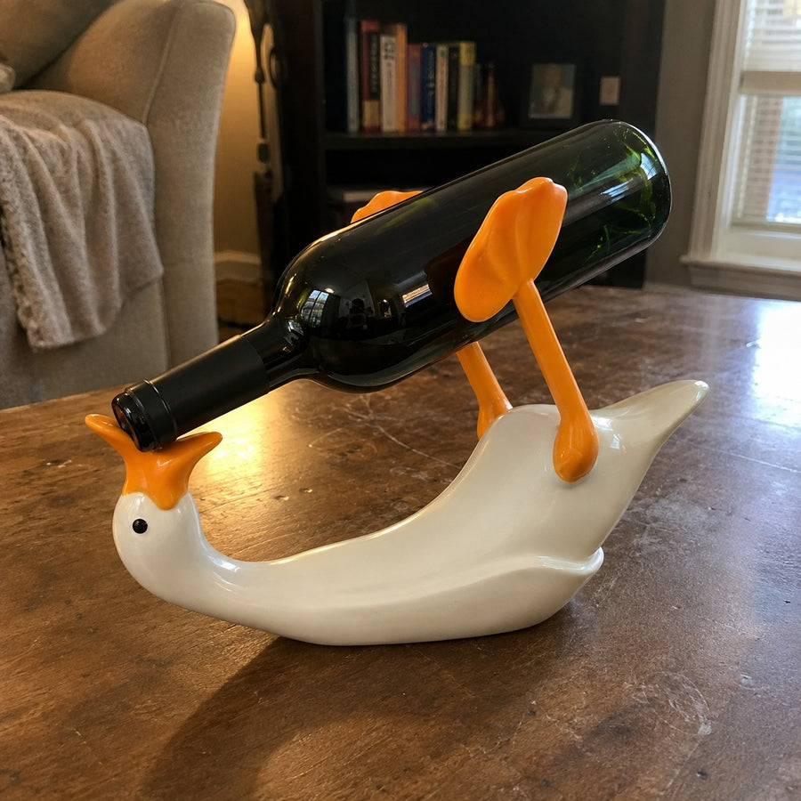 Tipsy Goose Wine Holder