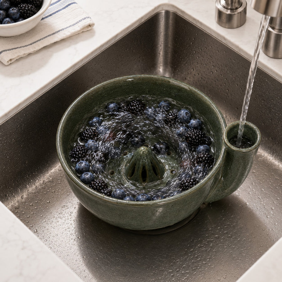 Spin & Clean Fruit Washer Bowl