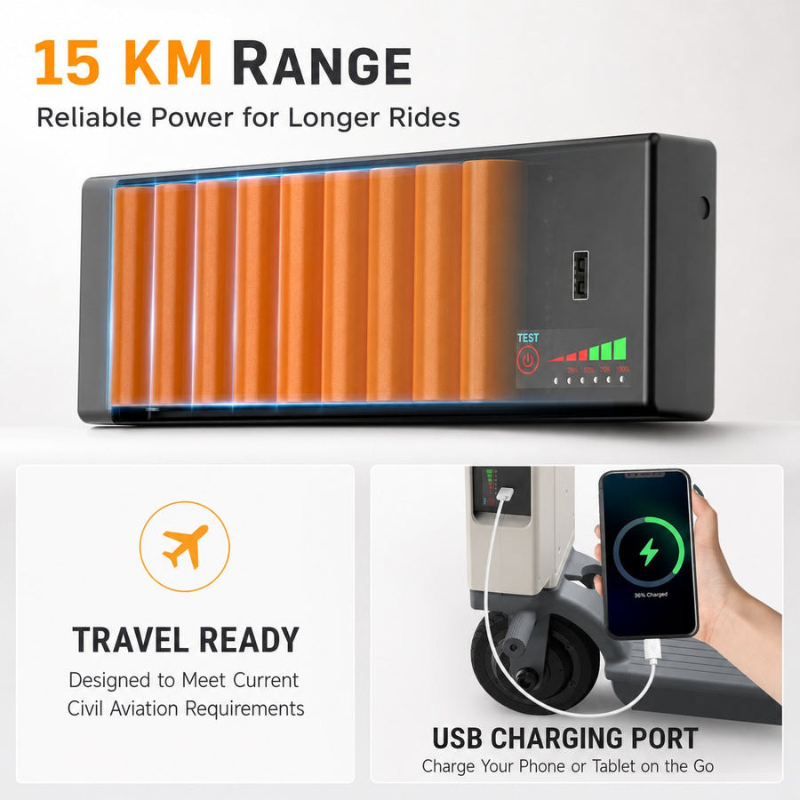 Terminal Ride-On Electric Smart Suitcase Luggage