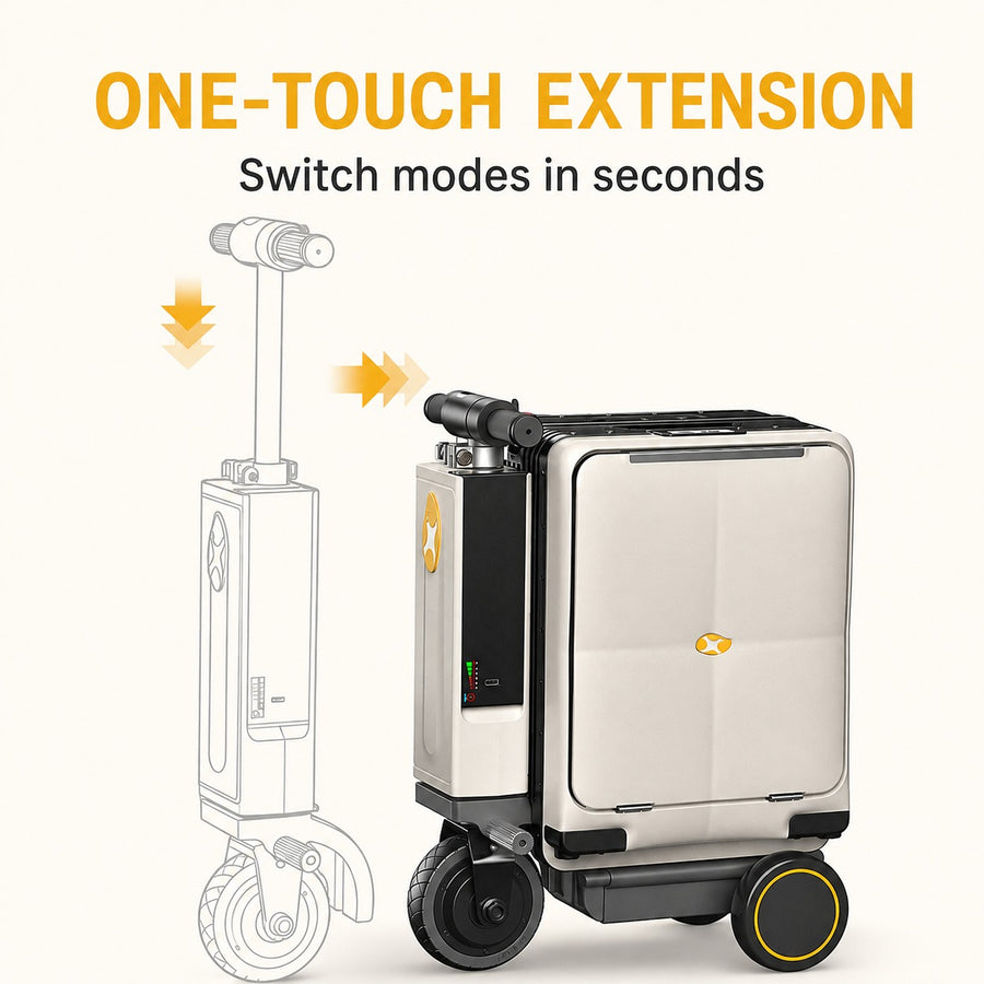 Terminal Ride-On Electric Smart Suitcase Luggage