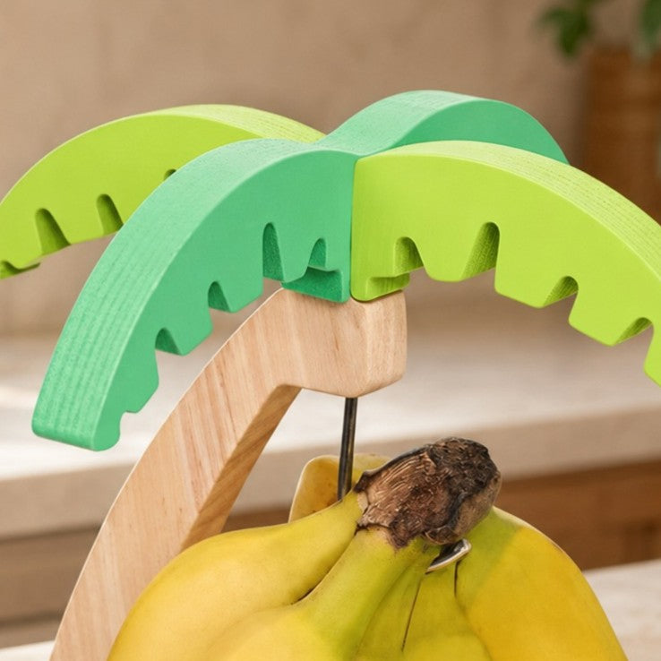 Tropical Palm Wooden Fruit Hanger
