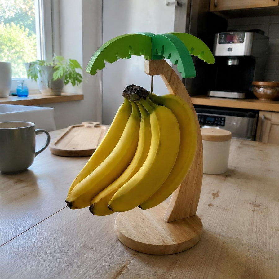Tropical Palm Wooden Fruit Hanger