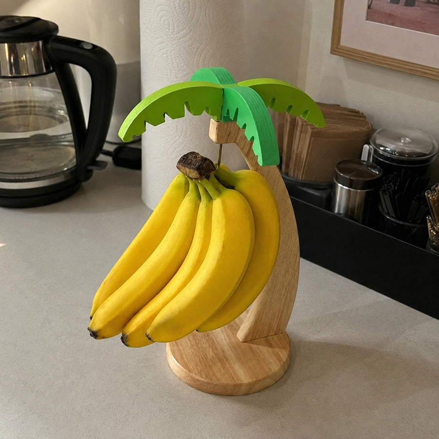 Tropical Palm Wooden Fruit Hanger
