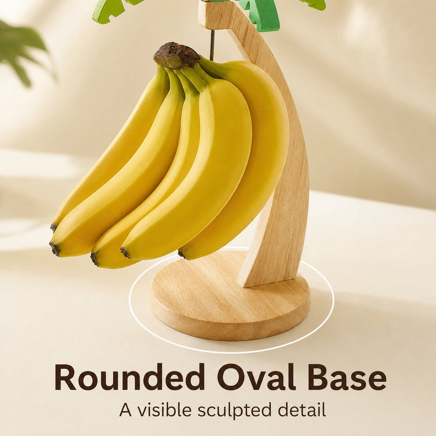 Tropical Palm Wooden Fruit Hanger