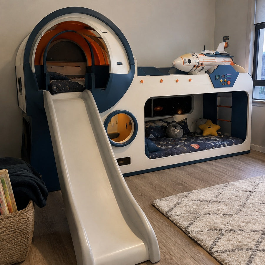 Galaxy Explorer Space Adventure Kids Bunk Bed