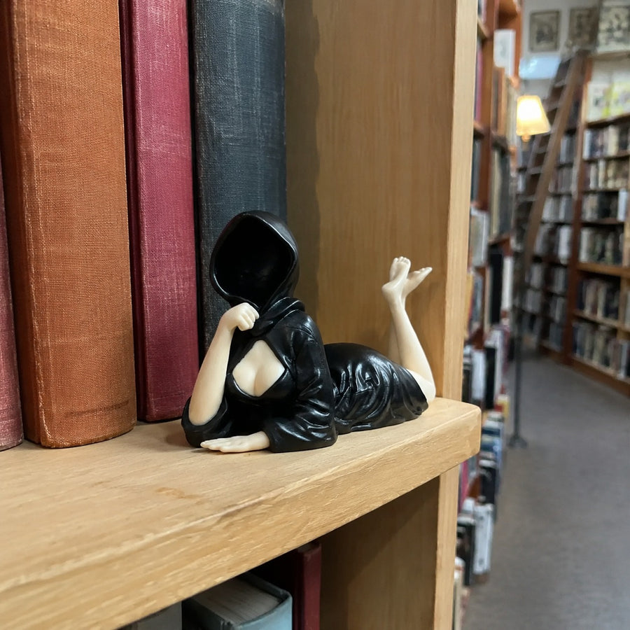 Shadow Queen Mysterious Bookshelf Decor