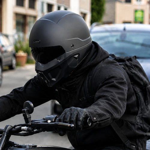 Mystic Rider Detachable Full Face Helmet