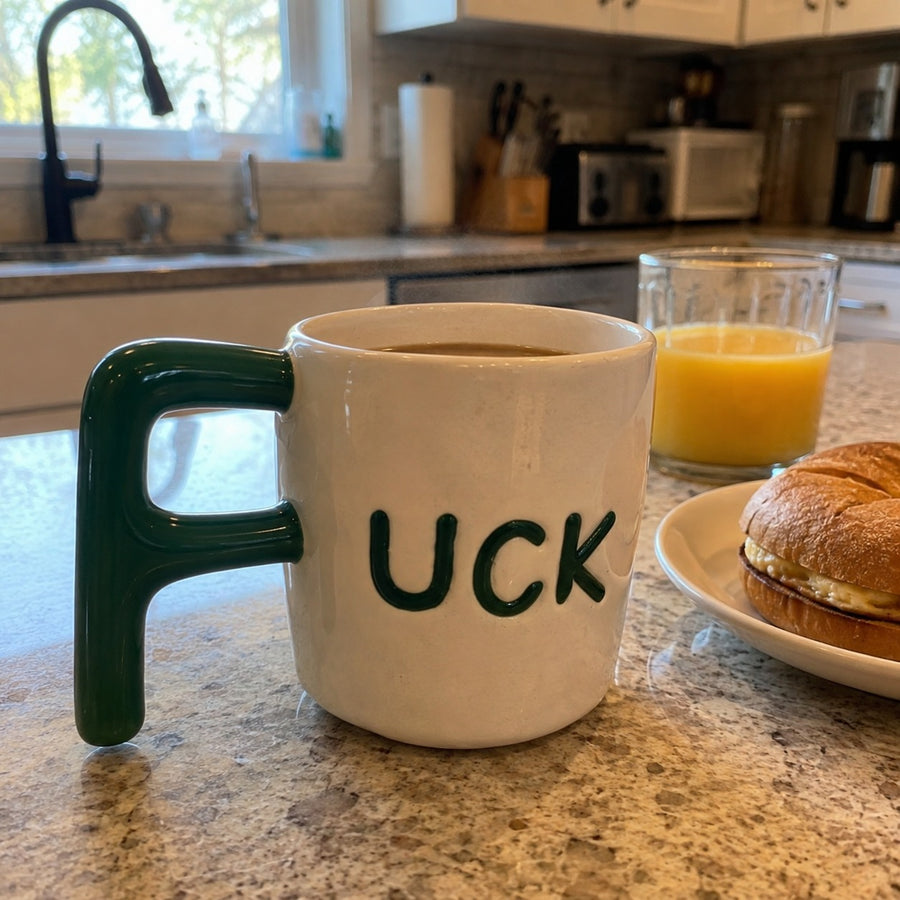 F Bomb Handle Coffee Mug
