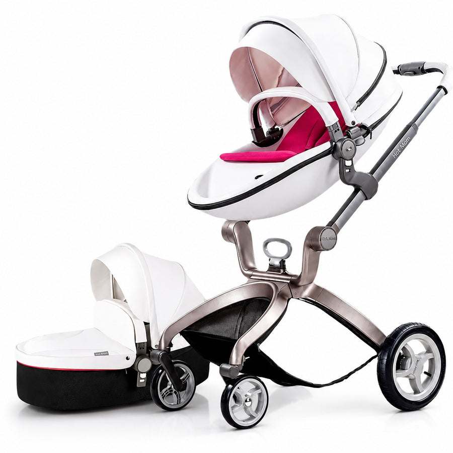 Luxuriöser Kinderwagen High Land-Scape Baby Stroller 3 in 1 Fashion Pram European Carriage